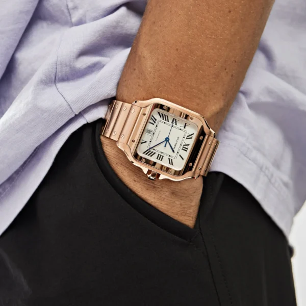 Cartier Santos De Cartier Rose Gold (2022)