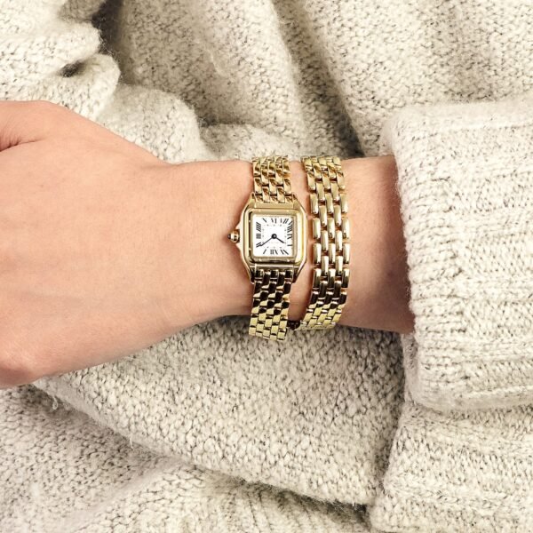 Small Panthère de Cartier 'Ladies' Yellow Gold Quartz