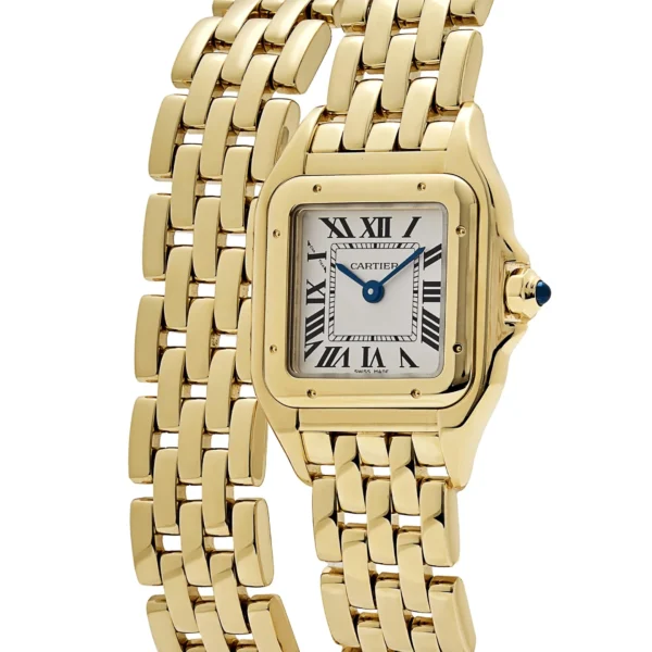 Small Panthère de Cartier 'Ladies' Yellow Gold Quartz