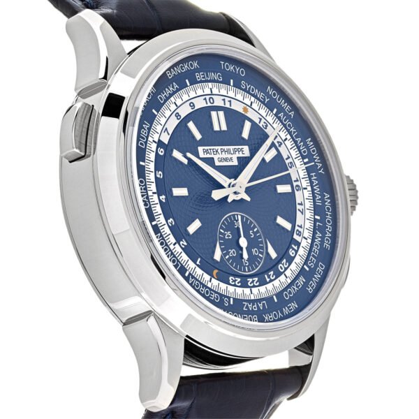 Patek Philippe Complications 5930G-010 World Time Flyback Chronograph White Gold Blue Dial (2020)