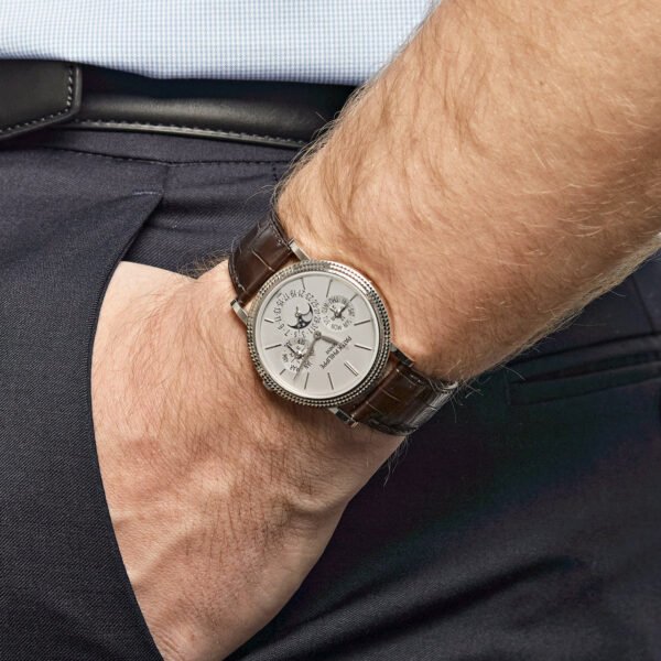 Patek Philippe Grand Complications 5139G-001 Perpetual Calendar White Gold Silver Dial (2008)