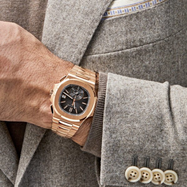 Patek Philippe Nautilus 5980/1R-001 Chronograph Date Rose Gold (2016)