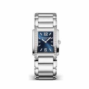 Patek Philippe Twenty-4 4910/1200A-001 'Ladies' Quartz Blue Dial Diamond Bezel