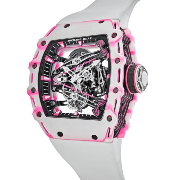 Richard Mille RM 38-02 Bubba Watson Tourbillon White Pink Quartz TPT