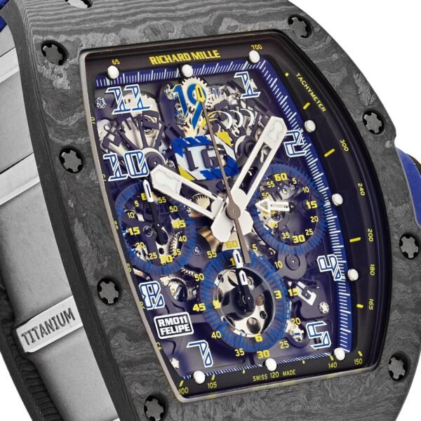 Richard Mille RM 011 Automatic Flyback Chronograph Felipe Massa 10th Anniversary Carbon TPT Titanium (2015)