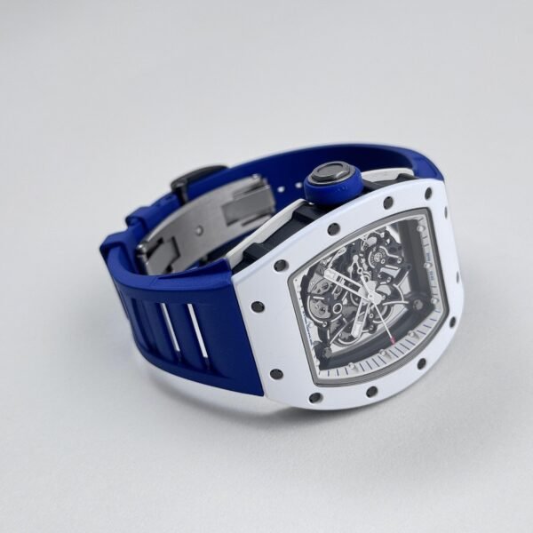 Richard Mille RM 055 Bubba Watson Japan Edition White Ceramic Titanium Blue Rubber (2015)