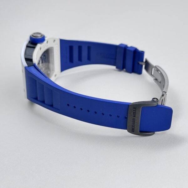 Richard Mille RM 055 Bubba Watson Japan Edition White Ceramic Titanium Blue Rubber (2015)