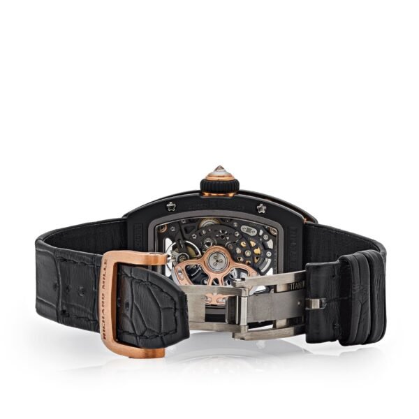 Richard Mille RM 07-01 'Ladies' Black Ceramic Black Lips Diamond Bezel