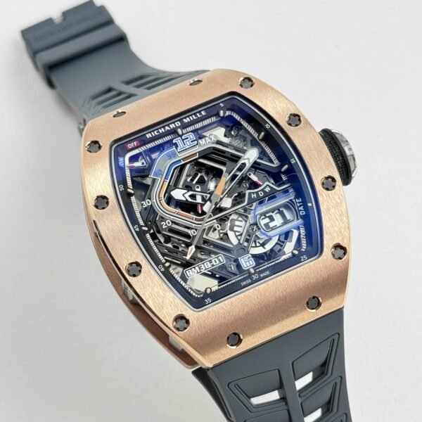 Richard Mille RM 30-01 Declutchable Rotor Rose Gold Skeleton Dial (2024)
