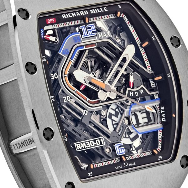 Richard Mille RM 30-01 Declutchable Rotor Titanium Skeleton Dial