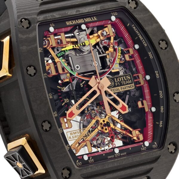 Richard Mille RM 50-01 'Romain Grosjean Lotus F1 G-Sensor' Tourbillon Carbon NTPT