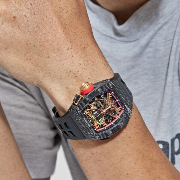 Richard Mille RM 50-01 'Romain Grosjean Lotus F1 G-Sensor' Tourbillon Carbon NTPT
