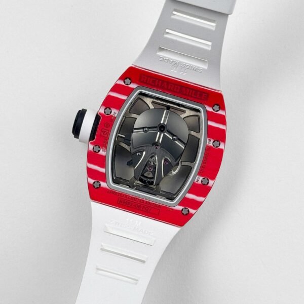 Richard Mille RM 52-06 Tourbillon 'Mask' Red White Quartz TPT (2025)