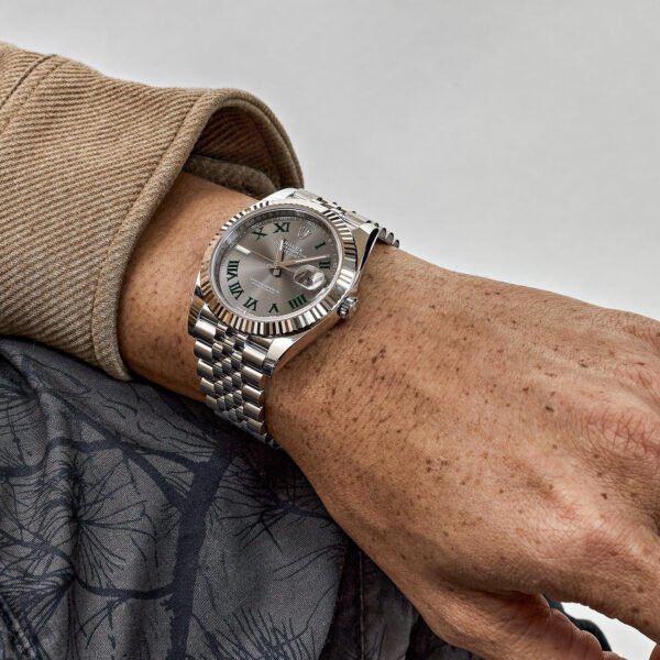 Rolex Datejust 126334 'Wimbledon' Stainless Steel Slate Dial Jubilee (2022)