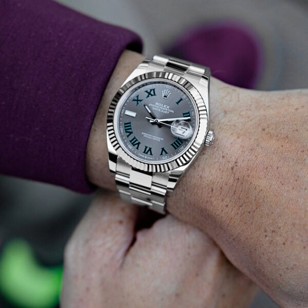 Rolex Datejust 126334 'Wimbledon' Stainless Steel Slate Dial Oyster (2024)