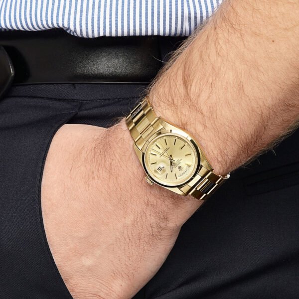 Rolex Day-Date 1802 Vintage Spanish Calendar Oyster Bracelet Domed Bezel Champagne Dial