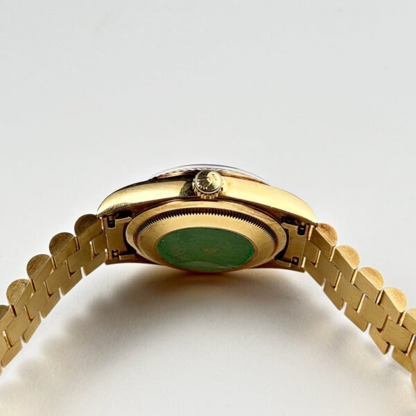 Rolex Day-Date 18238 Yellow Gold Skeleton Pavè Diamond Dial
