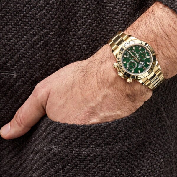Rolex Daytona 116508 'John Mayer' Yellow Gold Green Dial (2021)