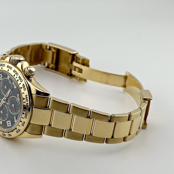 Rolex Daytona 116508 Yellow Gold Blue Racing Arabic Dial