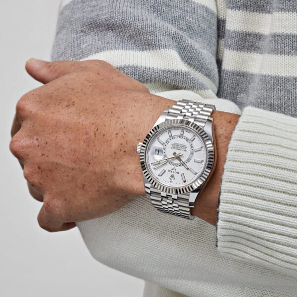 Rolex Sky-Dweller 326934 Stainless Steel White Dial Jubilee (2022)