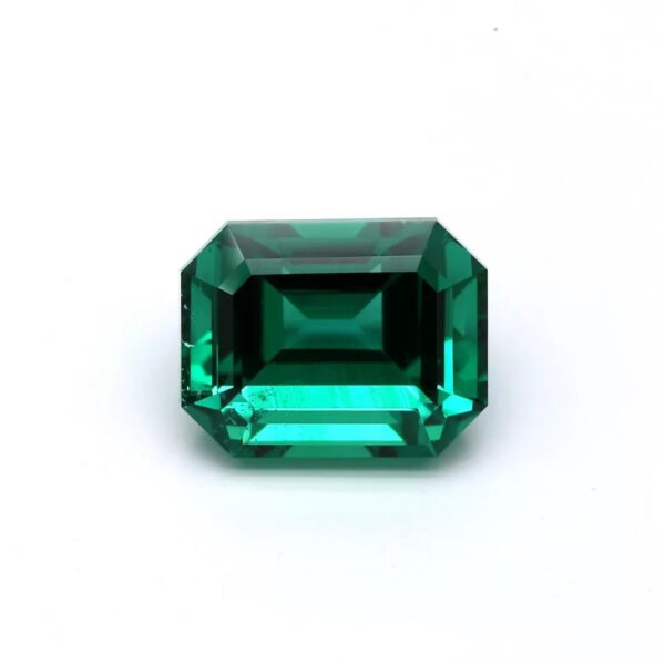 5.06 Carat Natural Loose Emerald, Green, Rectangular AGL Certified Fine Jewelry