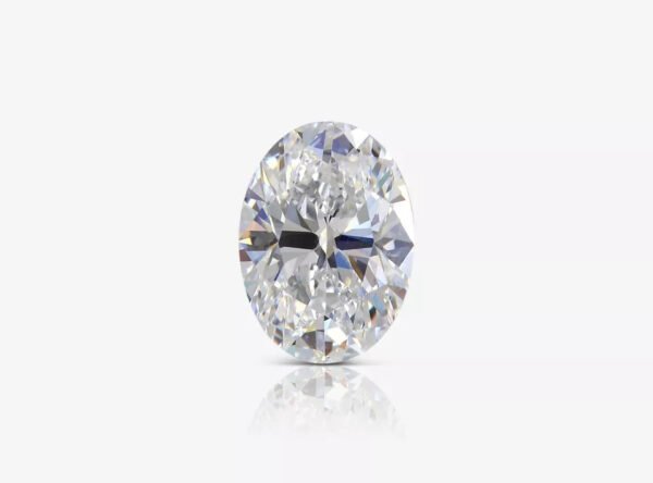 3.02 Carat Natural Loose Diamond, D Oval, VS1 GIA Certified Real Jewelry For Her