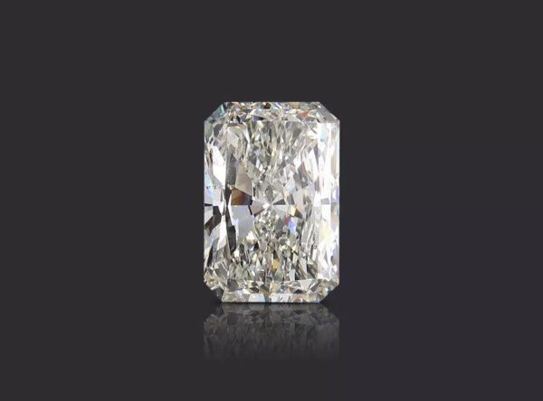 5.01 Carat Natural Loose Diamond, J Rectangular, SI1 GIA Certified Fine Jewelry