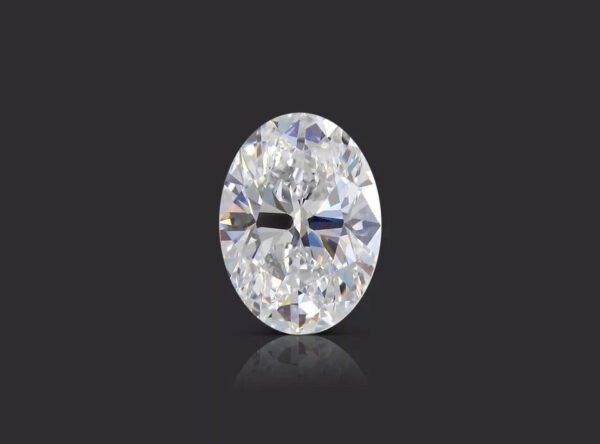 3.02 Carat Natural Loose Diamond, D Oval, VS1 GIA Certified Real Jewelry For Her