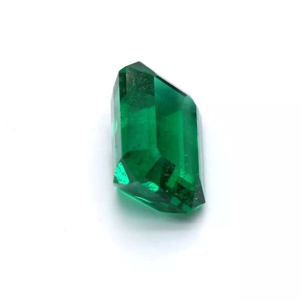 3.32 Carat Natural Loose Emerald, Green Rectangular, AGL Certified Fine Jewelry