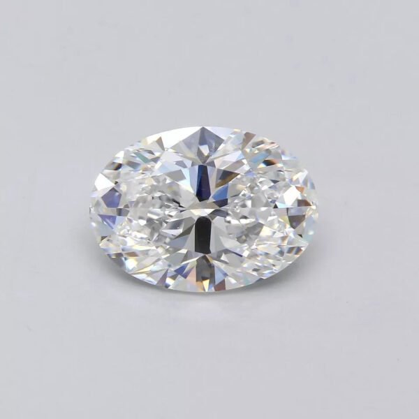 3.02 Carat Natural Loose Diamond, D Oval, VS1 GIA Certified Real Jewelry For Her