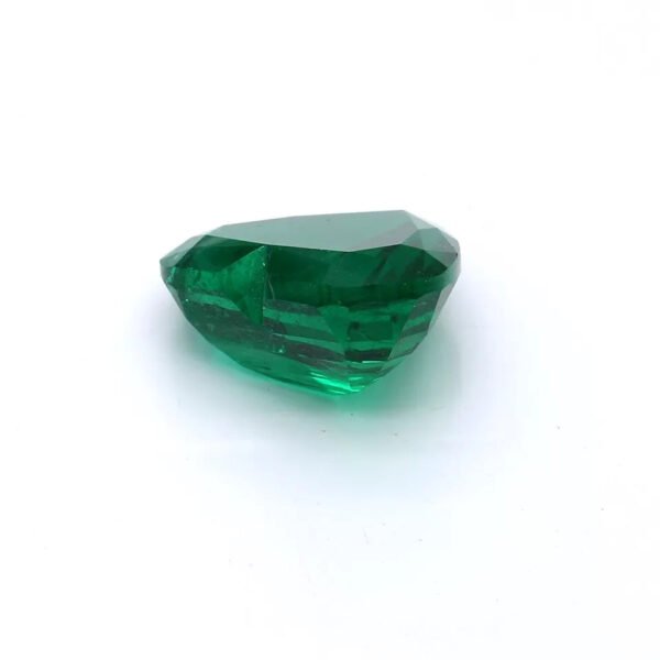 8.58 Carat GRS Certified Natural Emerald for Custom Jewelry Making, Heart Shape