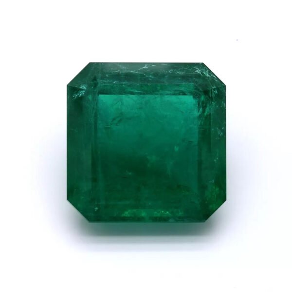 43.56 Carat Natural Loose Emerald, Green Emerald, GRS Certified Handmade Jewelry