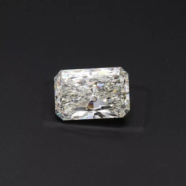 5.01 Carat Natural Loose Diamond, J Rectangular, SI1 GIA Certified Fine Jewelry