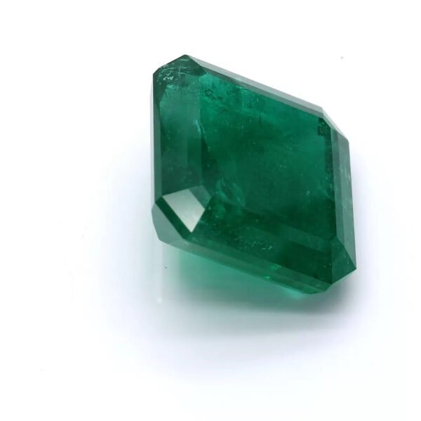 43.56 Carat Natural Loose Emerald, Green Emerald, GRS Certified Handmade Jewelry