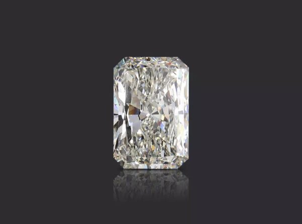 5.01 Carat Natural Loose Diamond, J Rectangular, SI1 GIA Certified Fine Jewelry