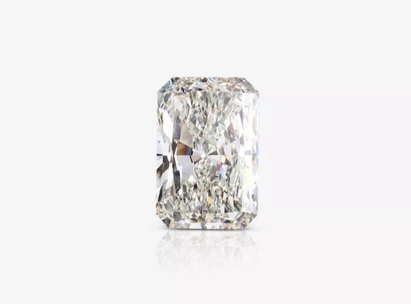 5.01 Carat Natural Loose Diamond, J Rectangular, SI1 GIA Certified Fine Jewelry
