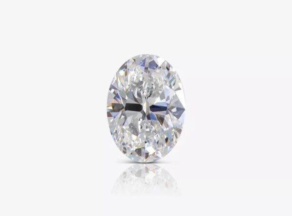 3.02 Carat Natural Loose Diamond, D Oval, VS1 GIA Certified Real Jewelry For Her