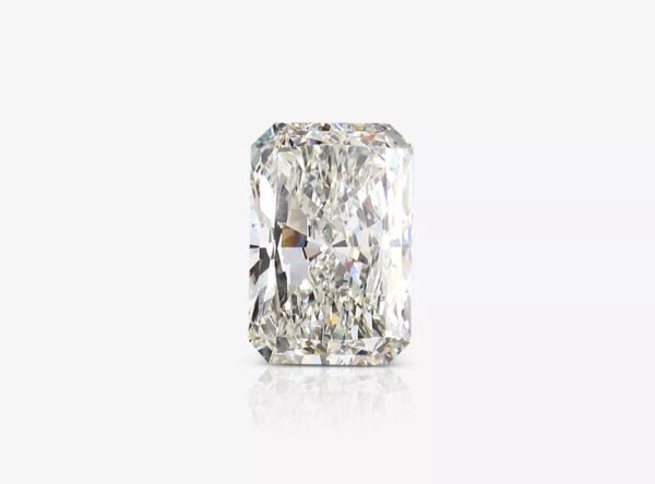 5.01 Carat Natural Loose Diamond, J Rectangular, SI1 GIA Certified Fine Jewelry