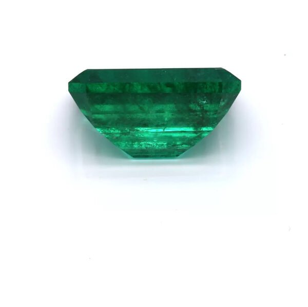 24.17 Carat Natural Loose Emerald, Green Emerald, GRS Certified Handmade Jewelry