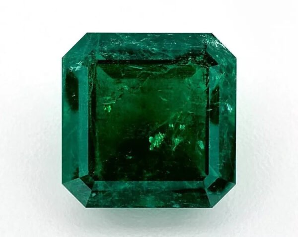 43.56 Carat Natural Loose Emerald, Green Emerald, GRS Certified Handmade Jewelry