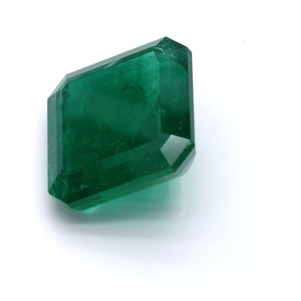 43.56 Carat Natural Loose Emerald, Green Emerald, GRS Certified Handmade Jewelry