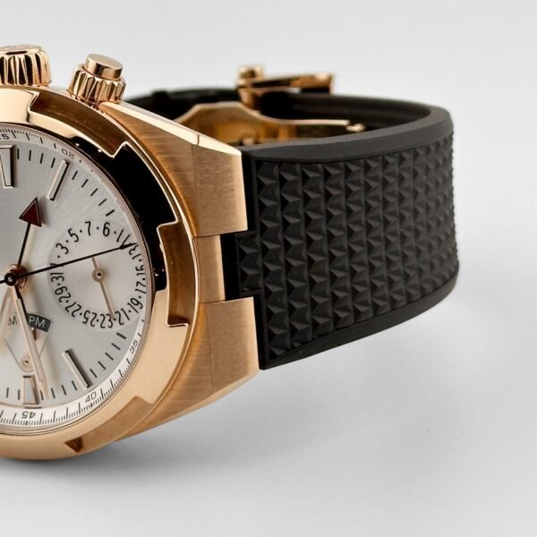 Vacheron Constantin Overseas Dual Time 7900V/000R-B336 Rose Gold Silver Dial