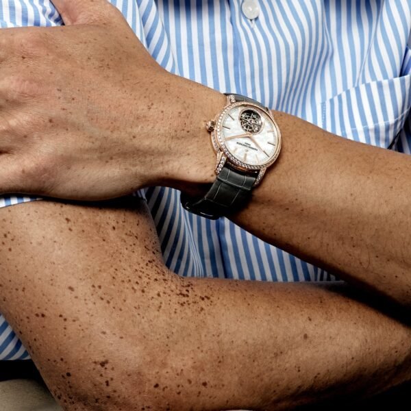 Vacheron Constantin Traditionnelle 6035T/000R-B634 Rose Gold Mother of Pearl Dial