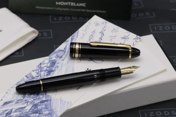 Montblanc Meisterstuck 146 LeGrand Calligraphy Curved Nib Fountain Pen