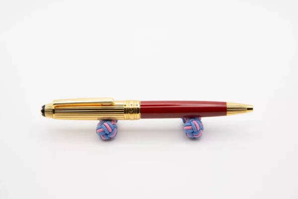 MONTBLANC Meisterstück Solitaire Mozart Coral Ballpoint Pen w/ Pen Pouch - MINT