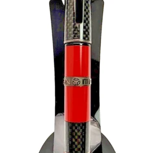 RARE! DELTA MOMO DESIGN 2014 30TH ANNIVERSARY LIMITED EDITION RED BALLPOINT PEN