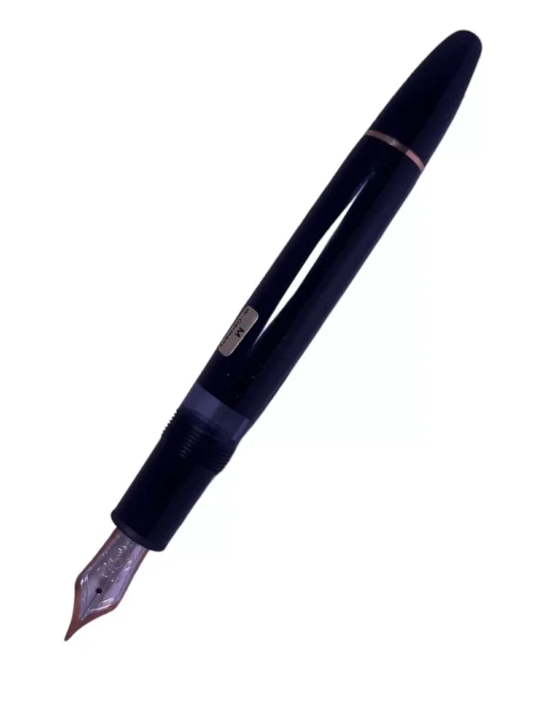 Montblanc Fountain Pen Black N.146 Meisterstuck W- Germany M Nib 14K
