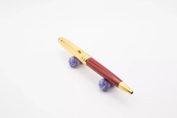MONTBLANC Meisterstück Solitaire Mozart Coral Ballpoint Pen w/ Pen Pouch - MINT