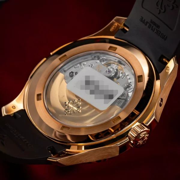Patek Philippe Aquanaut 18kt Rose Gold Brown Dial 5164R Dual Zones Complete Set
