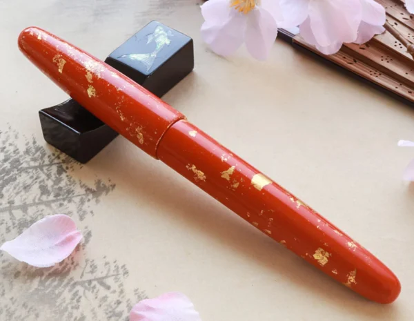 Wancher Dream Fountain Pen | Kyoto Urushi Kotoiro Fushimi Inari Taisha,Vermilion